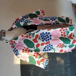 Marimekko Fruity Button Up Top